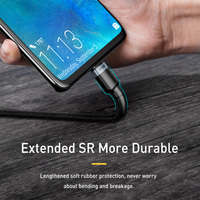 BASEUS-Câble USB Type-C de type C PD, chargeur rapide, USB-C 5A, 2m, pour Macbook, Samsung, Xiaomi POCO, 100W