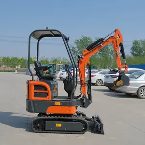 Chinesischer SD13D 1 Ton kleinst mini-bagger mikro-bagger 1 Ton kleine bagger zum verkauf escavadora