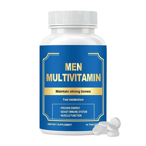 Tabletas multivitamínicas para hombres de marca privada al por mayor, suplemento energético, complejo de vitaminas y minerales a granel para hombres - Product Image 1
