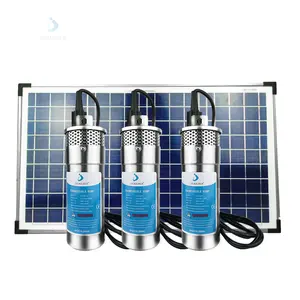 Jetmaker solar 12v dc 12.0LPM flow rate 100m lift water pump deep well submersible pump for irrigation