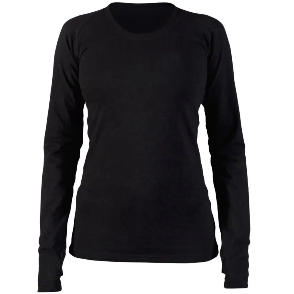 टी शर्ट्स ब्लैक टी शर्ट 5% स्पैन्डेक्स लंबी आस्तीन वाली टी शर्ट महिलाओं के लिए 95% कॉटन जर्सी ब्लैंक ओईएम सर्विस वयस्क सादा गोल गर्दन