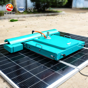Robot <span class=keywords><strong>de</strong></span> <span class=keywords><strong>nettoyage</strong></span> photovoltaïque monté sur rail Nettoyeur automatique <span class=keywords><strong>de</strong></span> panneaux solaires pour les sites à grande échelle Fonctionnement sans eau Entretien intelligent - Product Image 4