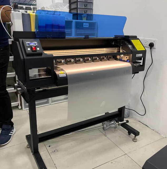 24inch PET Film Inkjet DTF Printer with Dual I1600 I3200 Printhead Dtf Impresora for T-shirt Garment Textile Heat Press Printing