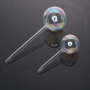 Sistema <span class=keywords><strong>de</strong></span> autorriego <span class=keywords><strong>de</strong></span> vidrio transparente con degradado <span class=keywords><strong>de</strong></span> arcoíris iridiscente, bombillas automáticas para bebedero <span class=keywords><strong>de</strong></span> <span class=keywords><strong>plantas</strong></span>, latas <span class=keywords><strong>de</strong></span> agua <span class=keywords><strong>de</strong></span> Color claro - Product Image 3