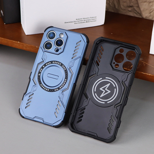 Ốp lưng từ tính bảo vệ hai lớp PC+TPU thiết kế rỗng, tản nhiệt tuyệt vời dành cho OnePlus NORD4 Samsung 25 EDGE 5G - Product Image 2