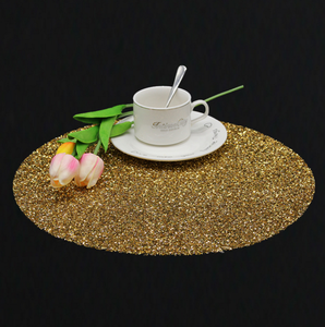 Crystal Rhinestone Custom Made <strong>Round</strong> <strong>Place</strong> <strong>mats</strong> Silver Rhinestone Table <strong>Mats</strong> for Decoration - Product Image 2