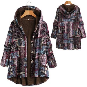 Unisex Winter Thick Warm Fleece <b>Flannel</b> Coat Reversible Windproof Breathable Eco-Friendly Casual Plus Size Loose - Product Image 2