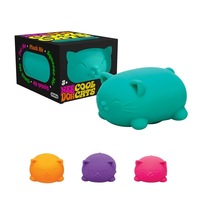 Juguete Sensorial Antiestrés de Silicona Schylling Nee-Doh Teenie Cat Puppy, Pelotas para Aliviar el Estrés de 5.5cm para Adolescentes, Gran Venta