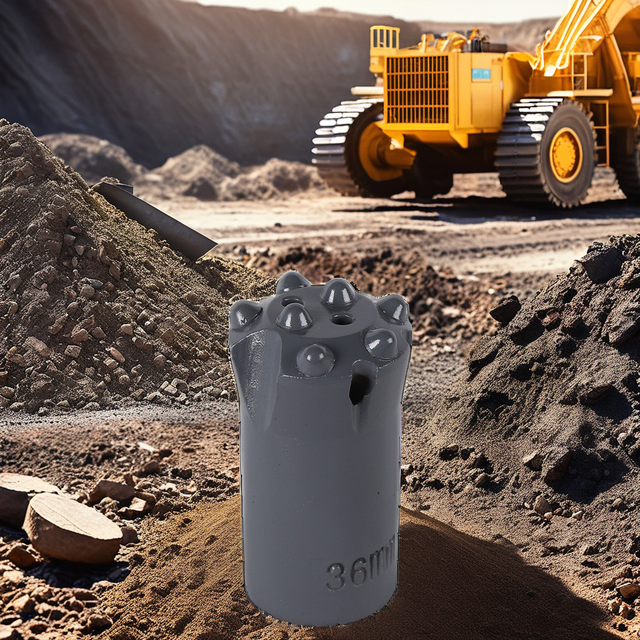 Professional Forged Taper Button Bit for Rock Drilling Mineral Exploration Small Hole Drilling High Performance Drilling Tool