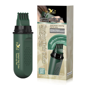 Crema <span class=keywords><strong>para</strong></span> Colorear el Cabello de Acción Rápida, Sin Amoníaco, Tinte Negro en Barra, Ingredientes Naturales, Tinte <span class=keywords><strong>para</strong></span> Retocar la Raíz del Cabello <span class=keywords><strong>para</strong></span> Mujeres - Product Image 1