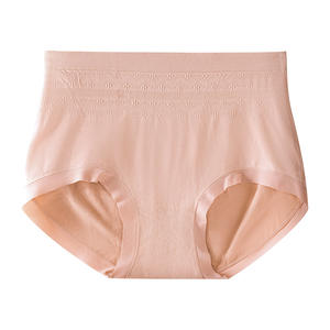 Meilleure vente d'usine en gros : Culotte femme grande taille taille mi-haute, confortable, effet remonte-fesses, sans couture - Product Image 5