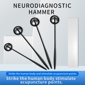 Marteau réflexe Campbon en alliage de nylon avec manche noir, outil de percussion pour examen neurologique - Product Image 2