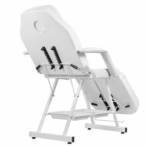 Chaise de coiffure inclinable professionnelle pour hommes Faux cuir et dossier en métal PET plastique et matériaux en <span class=keywords><strong>silicone</strong></span> pour une utilisation en salon - Product Image 4