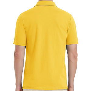 Nouvelles chemises personnalisées avec logo brodé, haute qualité, 100% coton, tricotées, pour hommes, en vente en ligne à bas prix - Product Image 4