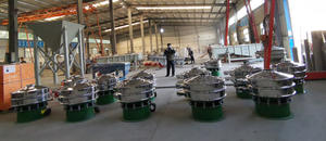 Tamis vibrant rotatif automatique Dahan tout en acier inoxydable 304 pour céréales, farine et poudre - Product Image 3