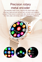Montre connectée pour femmes I222, écran tactile AMOLED rond de 1,19 pouce, puce RLT8773E, marque personnalisée OEM, 280 mAh, montre de sport pour femmes