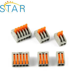 5.08 मिमी बट टर्मिनल तेजी से जारी लीवर लॉक नट कनेक्टर प्रकार वायर कनेक्टर 2 3 4 तरीके - Product Image 5