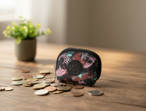 Portamonete con Cerniera Singola, Formato Mini, Unisex, in Tessuto Non Tessuto con Fodera in Poliestere - Product Image 2