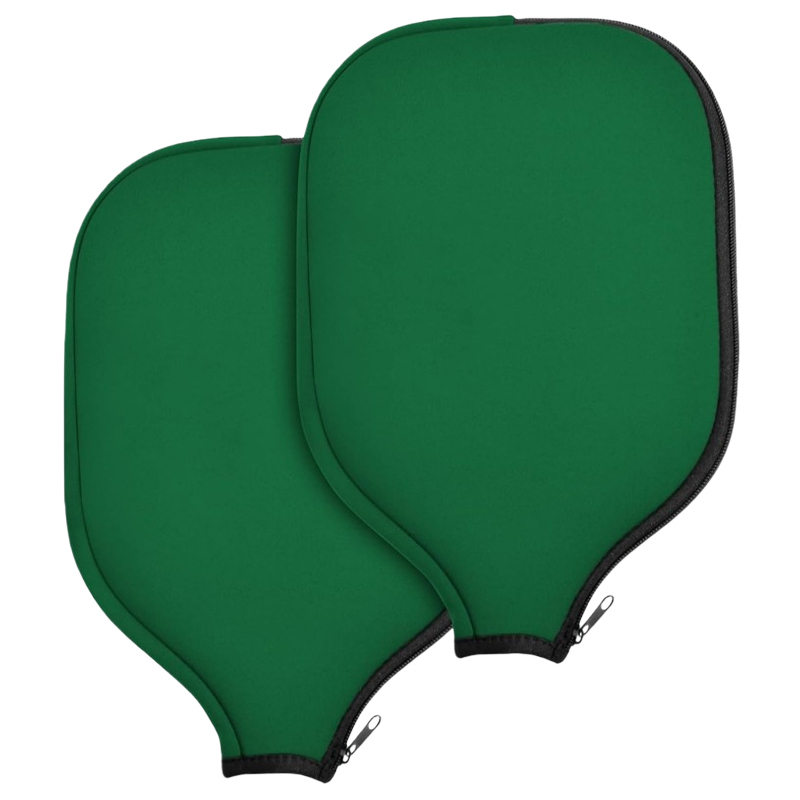 Customized Waterproof Neoprene Pickle Ball Covers Protective Pickleball Racket Holder Sleeve with Zipper Fits Most Paddle Racket