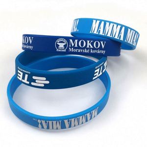 Bracelet promotionnel personnalisé, créez vos propres bracelets en silicone avec message ou logo pour événement - Product Image 3