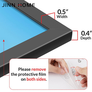 Bán buôn tùy chỉnh kích thước <span class=keywords><strong>5x7</strong></span> khung gỗ A4 để A3 ảnh và Áp phích hình ảnh khung trong đen MDF 4x6 để 11x14 Kích thước bao gồm - Product Image 2