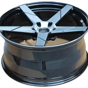 Jantes en alliage de rechange <span class=keywords><strong>15</strong></span> 17 18 19 <span class=keywords><strong>pouces</strong></span> 5x114.3 concaves noir mat pour Vossen CV3 R, performance racing pour voitures de tourisme - Product Image 5