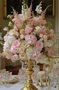 Fleurs en soie modernes de haute qualité pour fête de mariage Fournitures de mariage de qualité Centres de table de <span class=keywords><strong>vase</strong></span> - Product Image 6