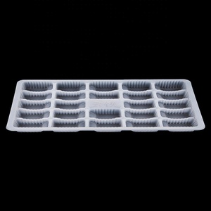 Fabricant de boîtes de conditionnement pour gâteaux, muffins et desserts en plastique transparent à clapet, avec <span class=keywords><strong>porte</strong></span>-gobelets 2, 4, 6, 12, 24 - Product Image 1