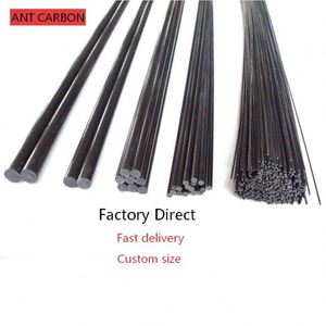 ท่อคาร์บอนไฟเบอร์ขนาดสั่งทำพิเศษ รูปทรงต่างๆ ขนาด 20 มม. 22 มม. 24 มม. ท่อ/แท่งคาร์บอนไฟเบอร์แบบพัลทรูชั่น - Product Image 3
