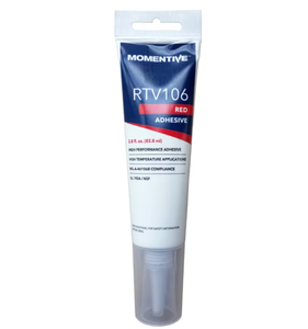 Adhesivo de alta temperatura aislante de grado alimenticio FDA MOMENTIVE RTV106 Sellador adhesivo electrónico para materiales de Gel de sílice - Product Image 3