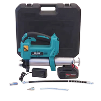 Pistola de Grasa Eléctrica Inalámbrica de 18V de Alta Presión, Recargable, con Estuche de Transporte para Mantenimiento Automotriz, Precio de Fábrica