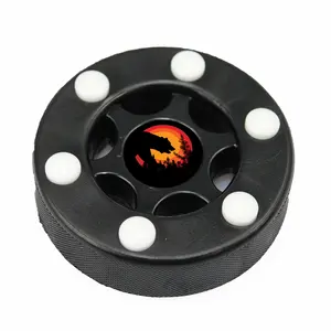 Hockey Street Pucks With Rollers Roller Hockey Puck Is Perfect For Playing Street And Roller Hockey Games
