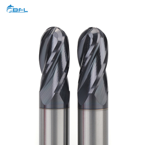 BFL <strong>Tungsten</strong> <strong>Carbide</strong> 4 Flutes Ball Nose <strong>End</strong> <strong>Mill</strong> For Steel - Product Image 1