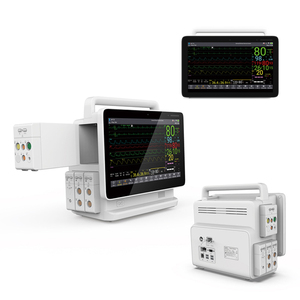 <span class=keywords><strong>Monitor</strong></span> Tanda Vital Multi-parameter Layar Sentuh 15,6 Inci, Portabel untuk Penggunaan di Samping Tempat Tidur, Dilengkapi Modul Plug-in dengan EtCO2 - Product Image 3