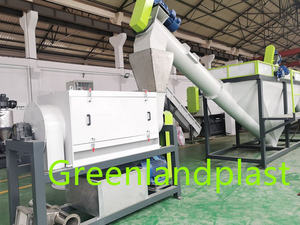 Greenlandplast máquina de lavado en frío flotante para reciclaje de mascotas costo de la planta de reciclaje de botellas de mascotas - Product Image 2