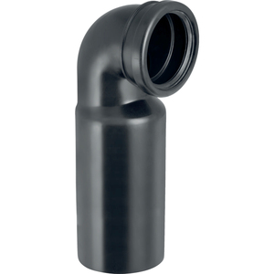 Coude de WC étendue en PE à 90 ° pour toilette murale 90/90 Outil de tournage - Product Image 2