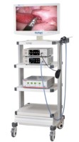 Système de caméra d'endoscopie médicale haute définition avec chariot de transport pour endoscope métallique