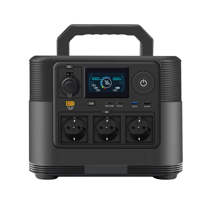 EU Stock Power Station LiFePO4 Battery 1200W 1KWH Solar Portable Power Station 220V
