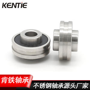 Rodamientos de Bolas de Ranura Profunda No Estándar de Acero Inoxidable S626RS, Suministro Directo de Fábrica, 6*19*6mm, Anillo Exterior Ranurado, Interior Elevado - Product Image 5