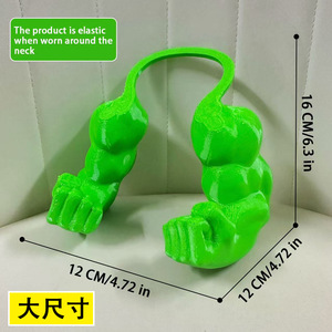 Accesorio Creativo <span class=keywords><strong>para</strong></span> Mascotas con Diseño de <span class=keywords><strong>Hulk</strong></span> Impreso en 3D en PETG, <span class=keywords><strong>para</strong></span> Halloween, Colgante <span class=keywords><strong>para</strong></span> el Cuello - Product Image 2
