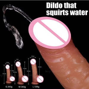 Gode de pulvérisation gode réaliste doux éjaculant Dick pénis <span class=keywords><strong>Strapon</strong></span> godes pour femmes <span class=keywords><strong>Strapon</strong></span> pulvérisation eau pénis jouets sexuels jouet adulte - Product Image 2