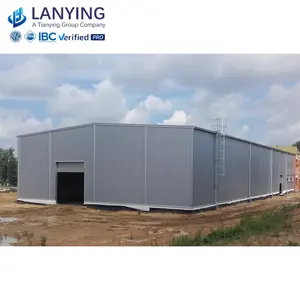 Kết cấu thép prefab trang trại xây dựng bò Barn cừu/gia súc/sữa/dê Nhà Gia cầm nhà kho piggery xây dựng