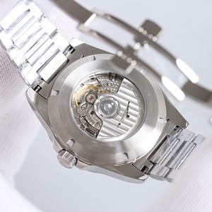 Luxury Casual Business Men's <b>Automatic</b> Mechanical Watch, Green Sunray Dial, Stainless Steel Strap, Date Display - Product Image 6