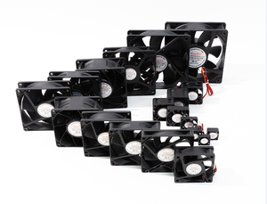 DC Quạt Trục 20Mm 40Mm Để 120Mm 4010 8025 9225 12038 12V 24V 48V Bóng Mang Trục Quạt Làm Mát 80X80X25 Mát Người Hâm Mộ - Product Image 5