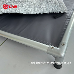 Tragbarer Luxus-Kau schutz Erhöhter Aluminium-Hunde bett rahmen Erhöhte Kühlung Haustier-Hunde bett - Product Image 3