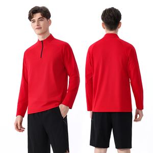 Camisa personalizada para hombre al por mayor, capa base de secado rápido, ropa para correr, camisas - Product Image 1