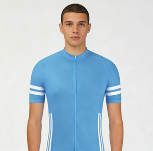 Maillot de cyclisme unisexe léger de haute qualité avec logo personnalisé imprimé, idéal pour les événements d'équipe de course sur route et les sports de plein air - Product Image 2