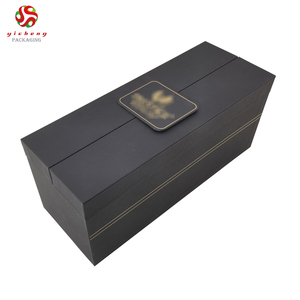 Box Cardboard Box Packing Luxury Custom Made Rigid Cardboard Paper Champagne Boxes Wine Box Packaging For Whisky Alcohol