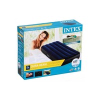 2025 INTEX 68950 Classic Flaumige aufblasbare Camping-Luftbett-Luftbett matratze mit Pumpe