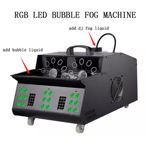 1500 Вт RGB LED Dmx 512 Автоматическая дымовая машина для мыльных пузырей для сцены <span class=keywords><strong>DJ</strong></span> свадебное шоу для детей - Product Image 5